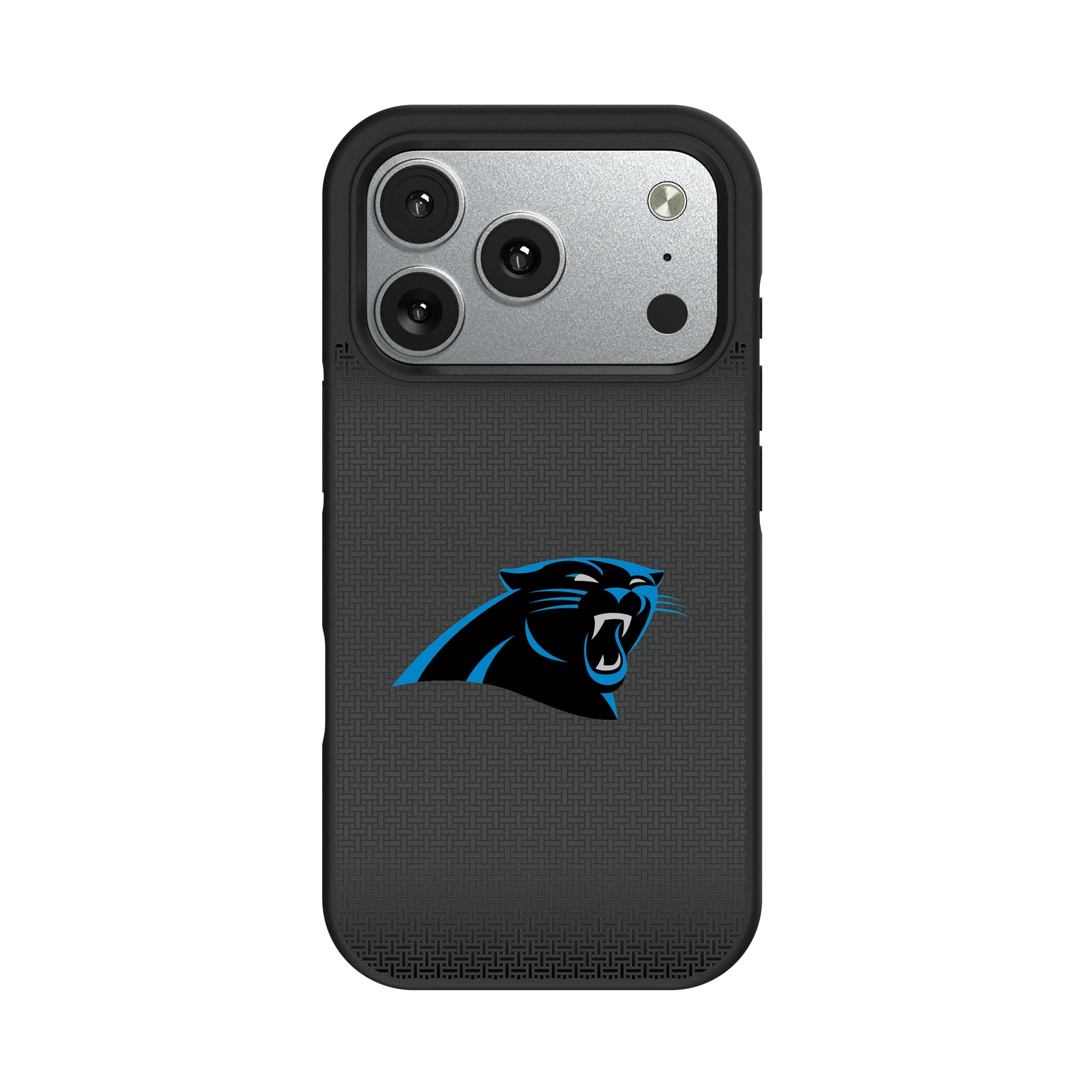 Carolina Panthers Linen Bump Phone Case - Sports Gifts, Sports Memorabilia, Sports Collectibles, Fan Shop