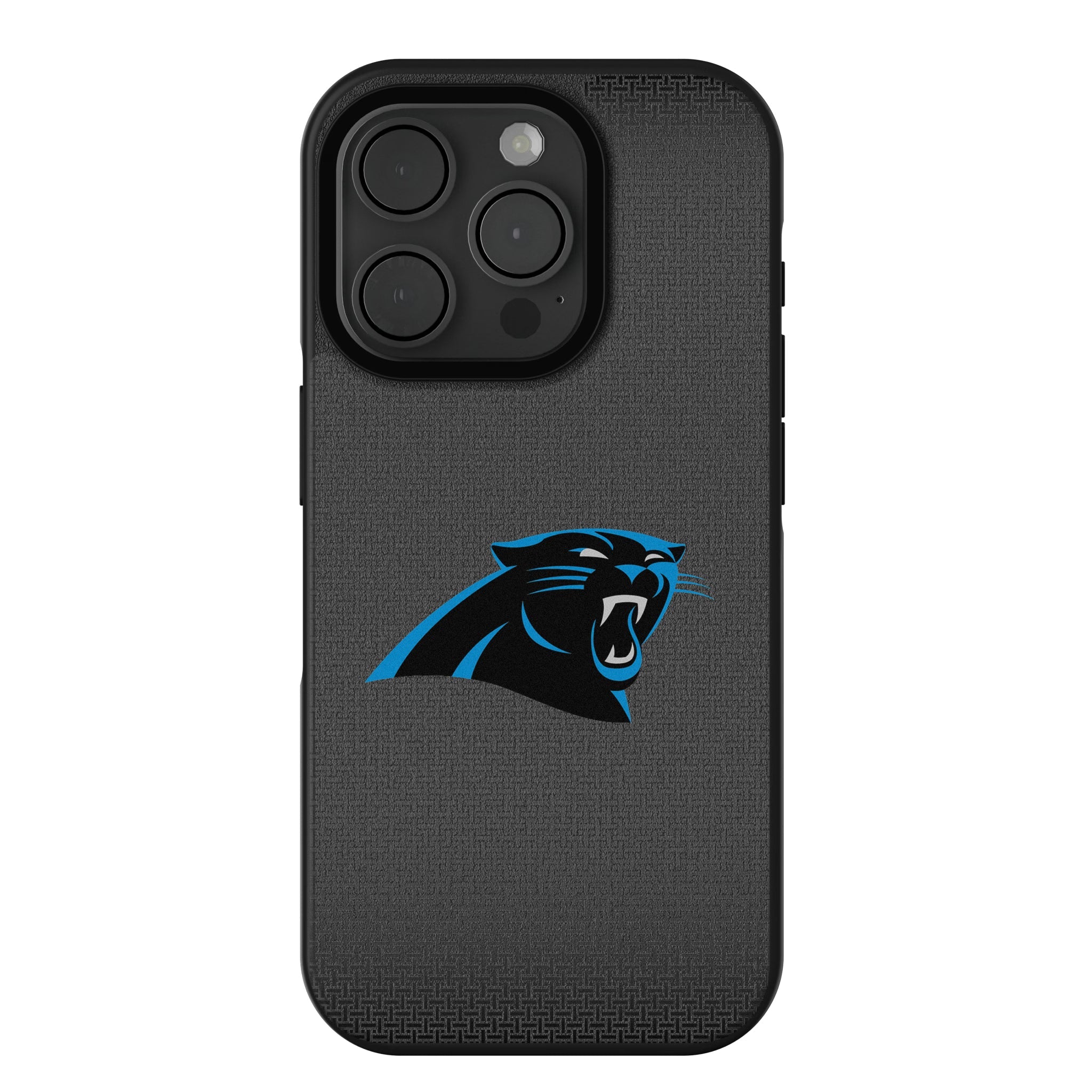 Carolina Panthers Linen Bump Phone Case - Sports Gifts, Sports Memorabilia, Sports Collectibles, Fan Shop