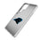 Carolina Panthers Linen Clear Phone Case for Samsung Galaxy