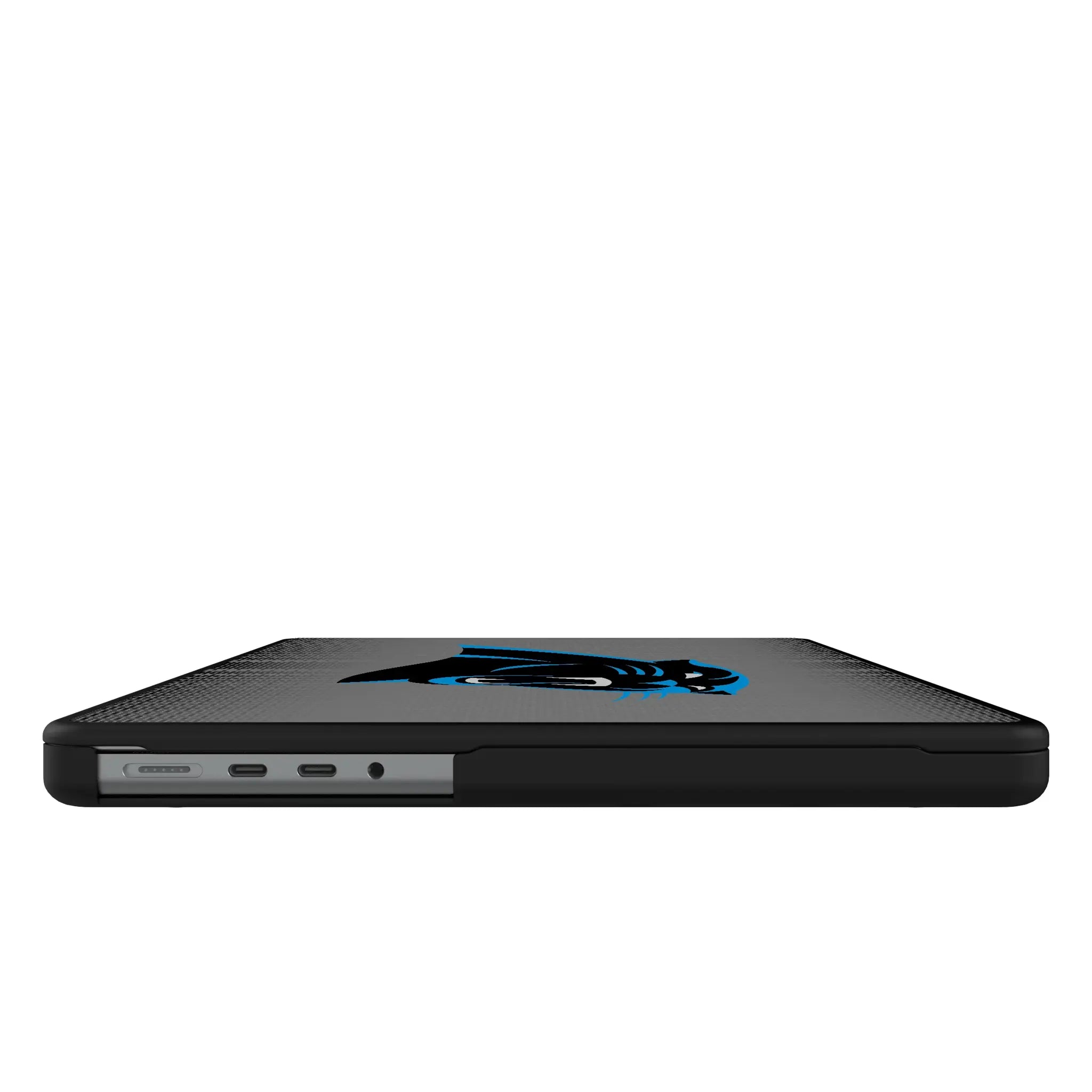 Carolina Panthers Linen Laptop Case for Apple MacBook