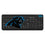 Carolina Panthers Linen Wireless USB Keyboard