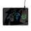 Carolina Panthers Monocolor Tilt 15-Watt Wireless Charger and Mouse Pad