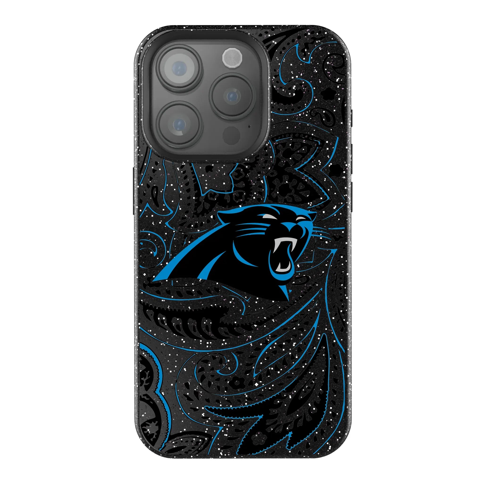 Carolina Panthers Paisley Bling Phone Case