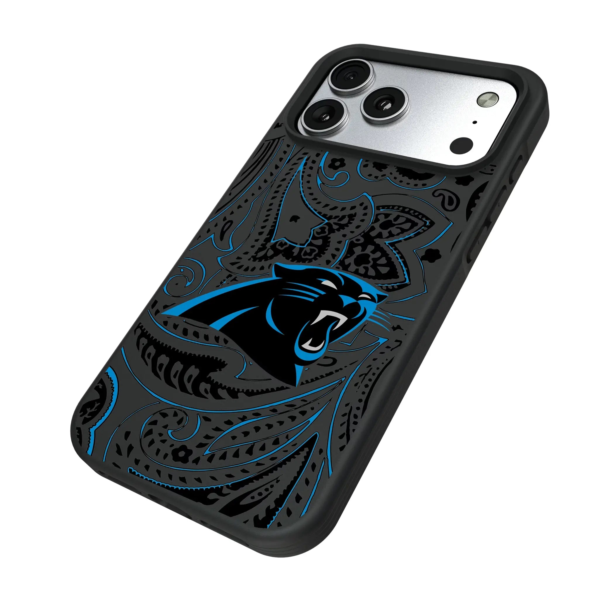 Carolina Panthers Paisley Bump Phone Case