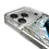 Carolina Panthers Paisley Glitter Phone Case