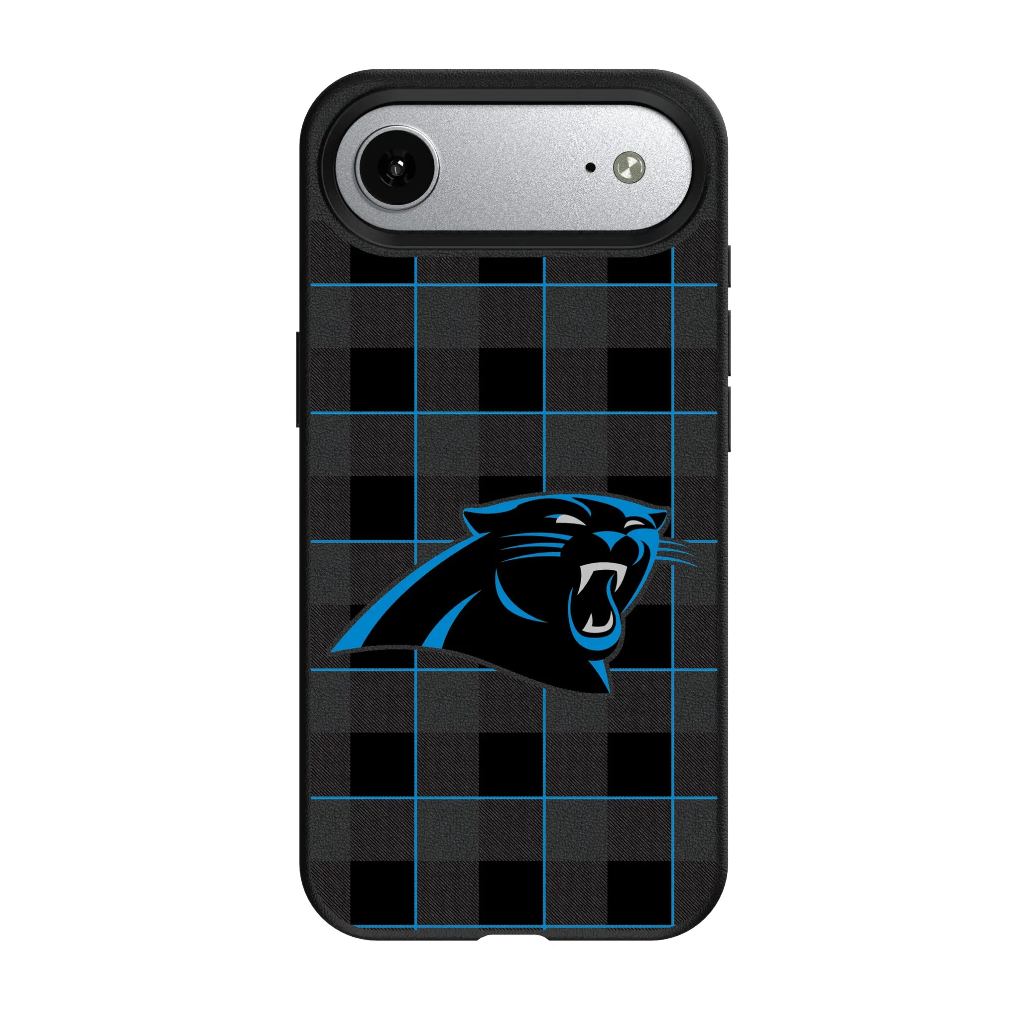 Carolina Panthers Plaid MagSafe Compatible Phone Case for Apple iPhone