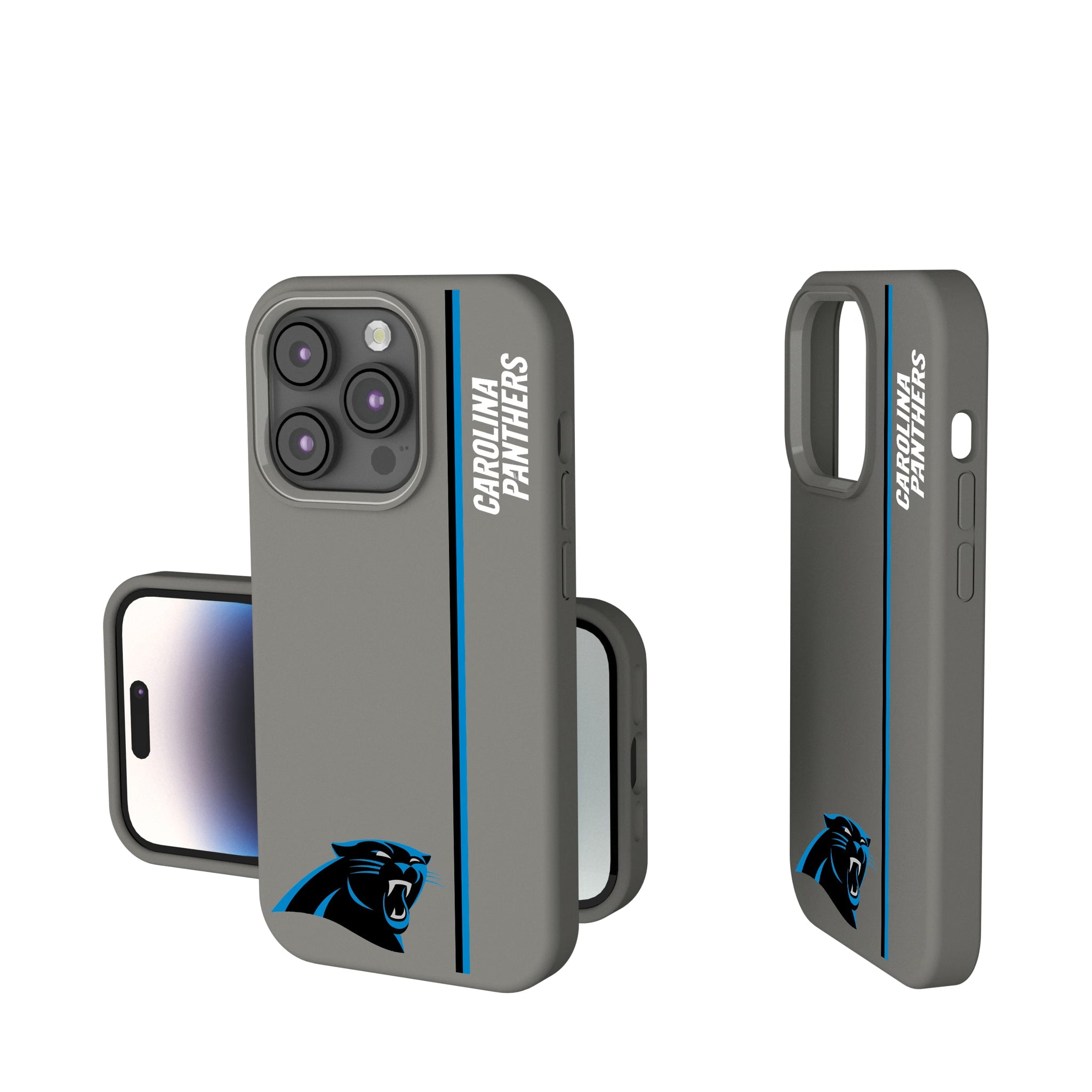Carolina Panthers Sidebar Soft Touch Phone Case