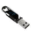 Carolina Panthers Solid USB 32GB Clip Style Flash Drive