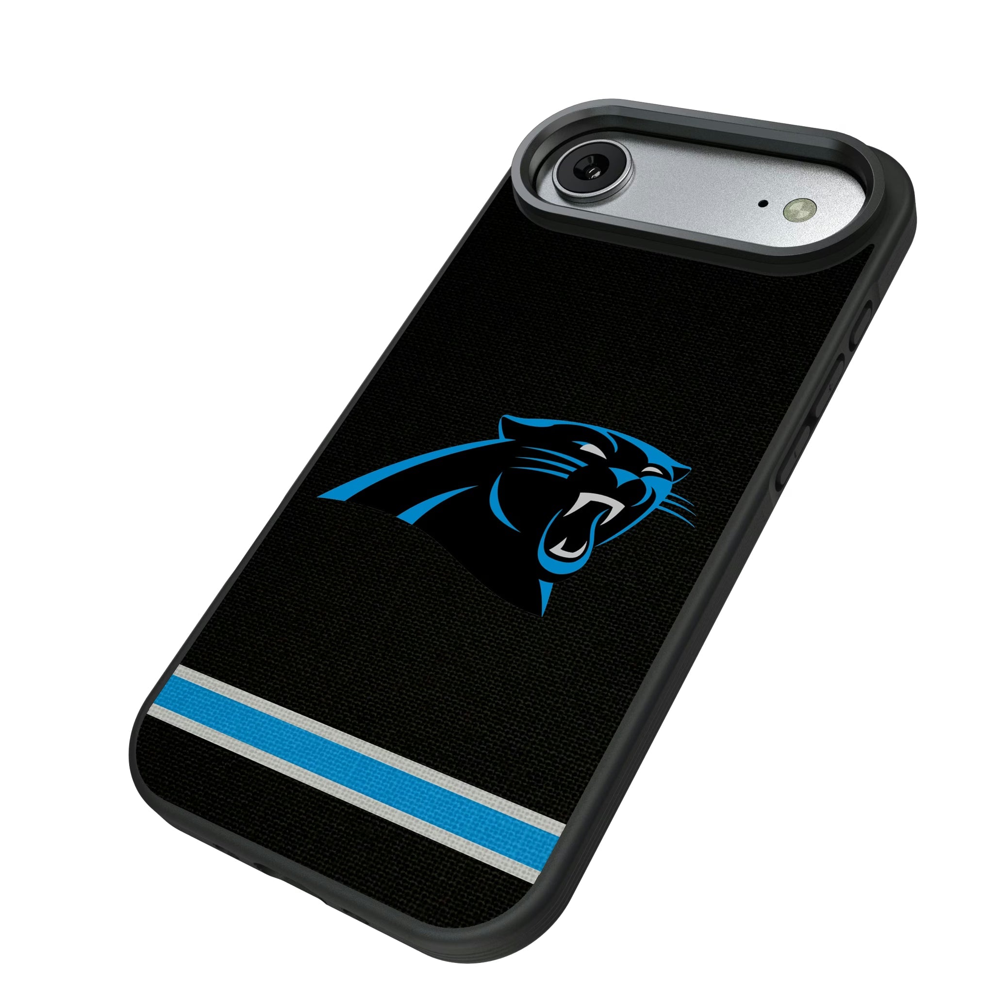 Carolina Panthers Stripe Bump Phone Case - Sports Gifts, Sports Memorabilia, Sports Collectibles, Fan Shop