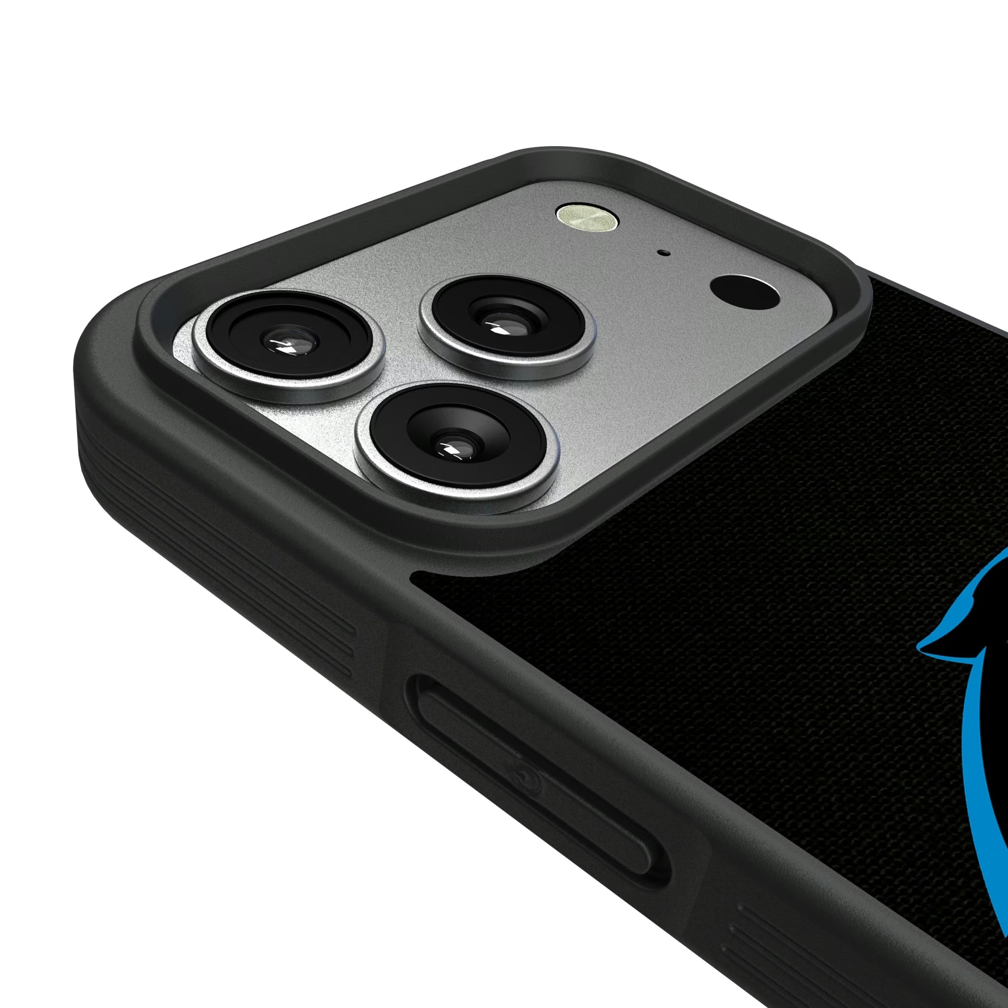 Carolina Panthers Stripe Bump Phone Case - Sports Gifts, Sports Memorabilia, Sports Collectibles, Fan Shop