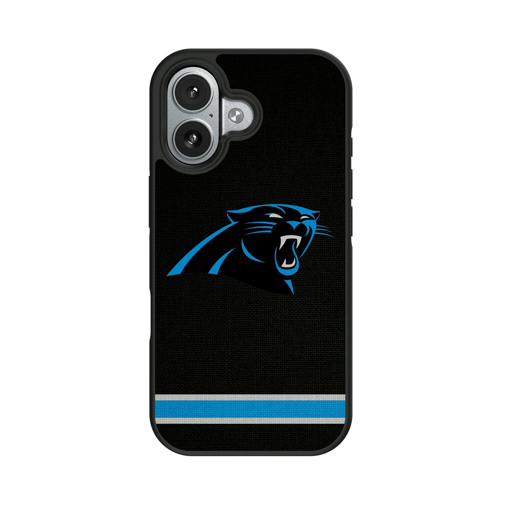 Carolina Panthers Stripe Bump Phone Case - Sports Gifts, Sports Memorabilia, Sports Collectibles, Fan Shop