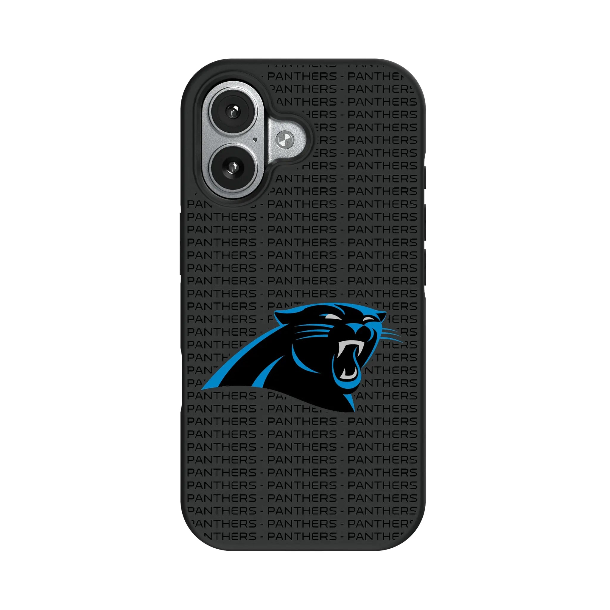 Carolina Panthers Text Backdrop Bump Phone Case