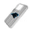 Carolina Panthers Text Backdrop Clear Phone Case for Apple iPhone