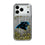 Carolina Panthers Text Backdrop Glitter Phone Case