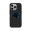 Carolina Panthers Text Backdrop MagSafe Compatible Phone Case for Apple iPhone
