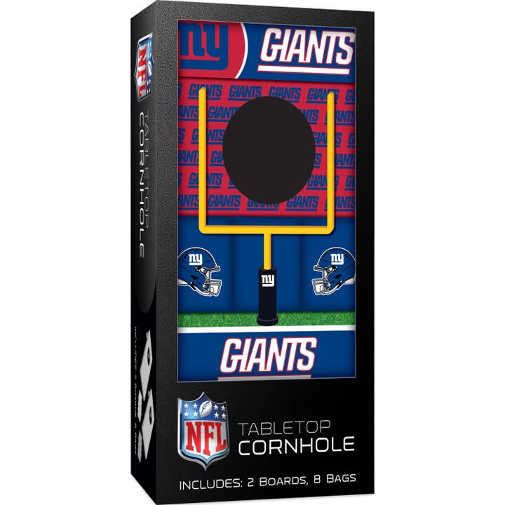 New York Giants - NFL Tabletop Cornhole - Sports Gifts, Sports Memorabilia, Sports Collectibles, Fan Shop