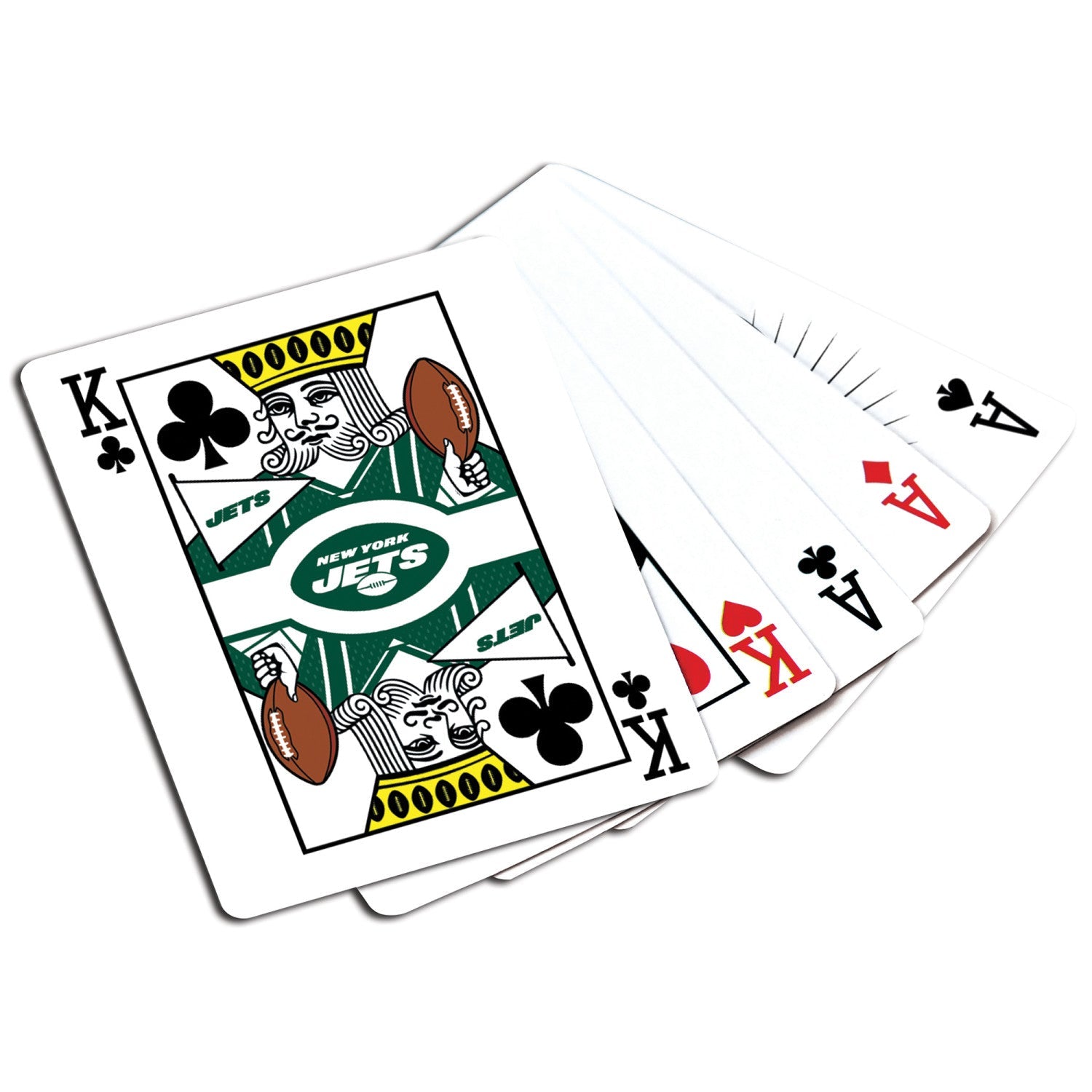 New York Jets 300 Piece Poker Set - 757 Sports Collectibles