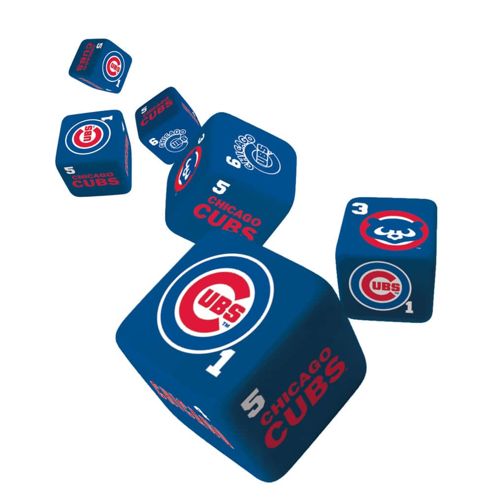 Chicago Cubs Official Dice Set - Sports Gifts, Sports Memorabilia, Sports Collectibles, Fan Shop