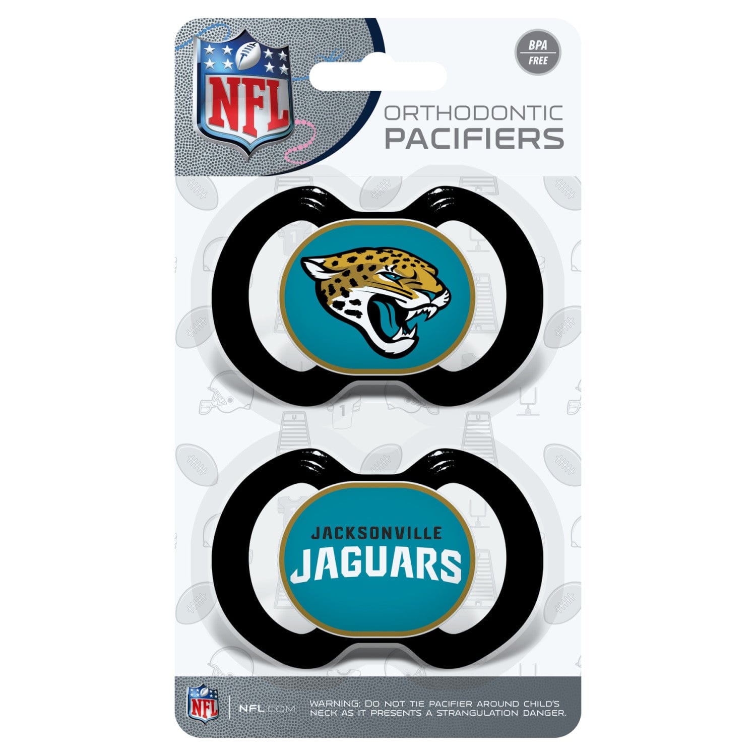 Jacksonville Jaguars Pacifier 2-Pack
