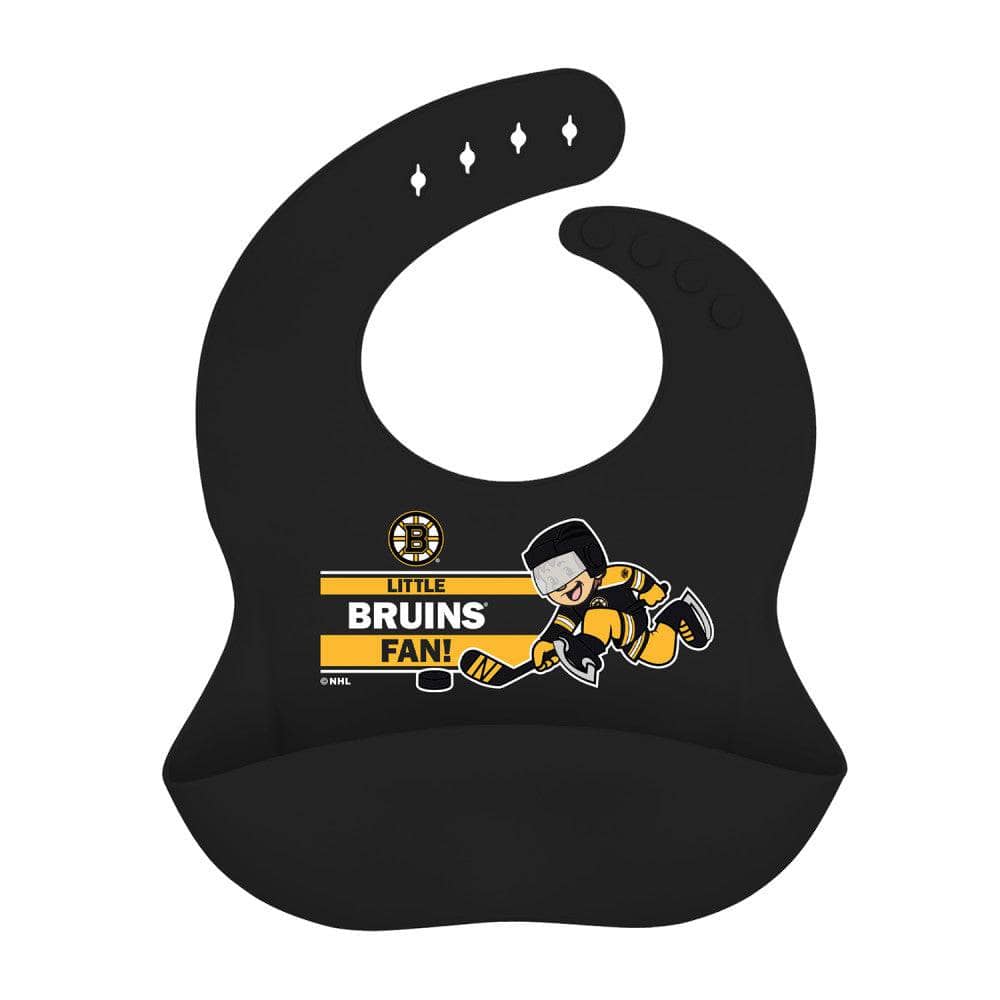 Boston Bruins NHL Silicone Bib for Little Fans - Sports Gifts, Sports Memorabilia, Sports Collectibles, Fan Shop