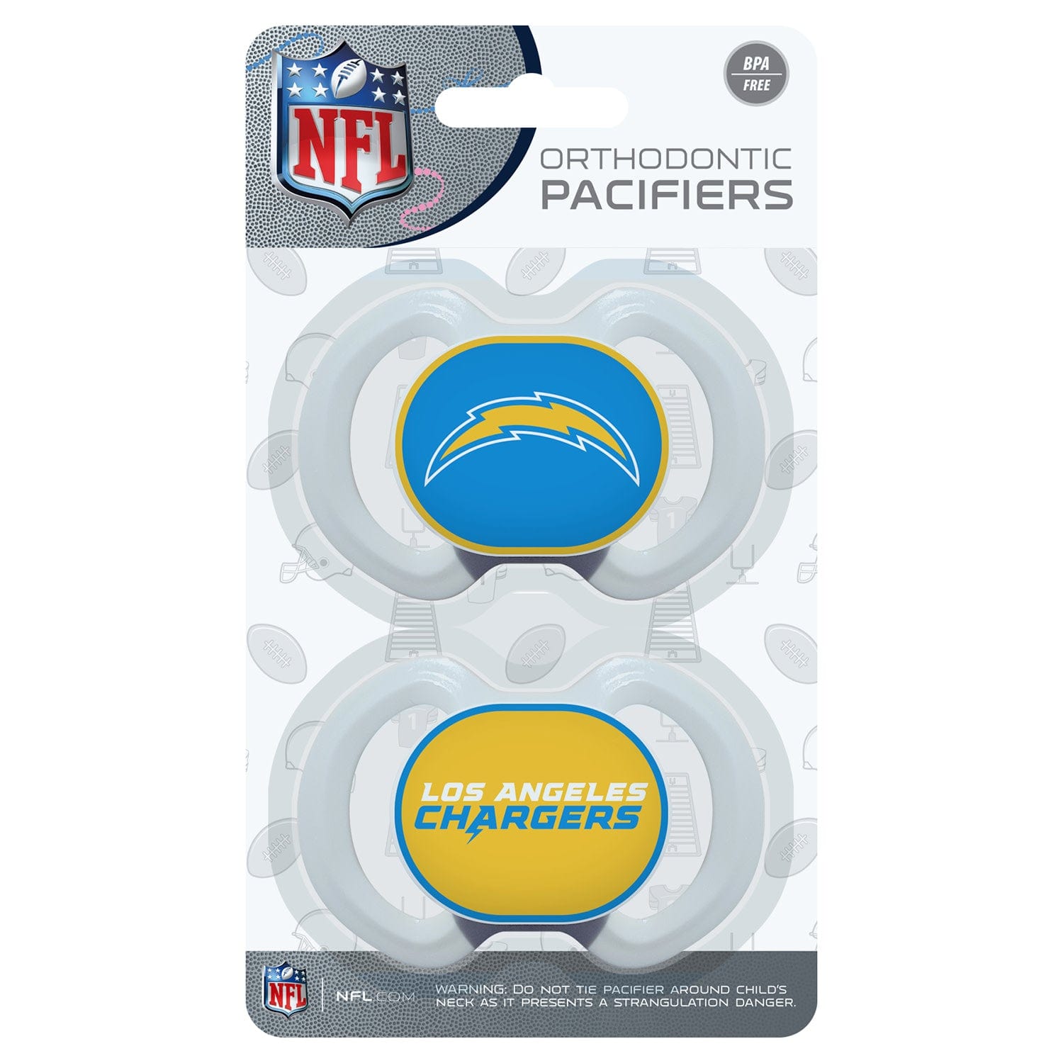 Los Angeles Chargers Pacifier Set - 2-Pack