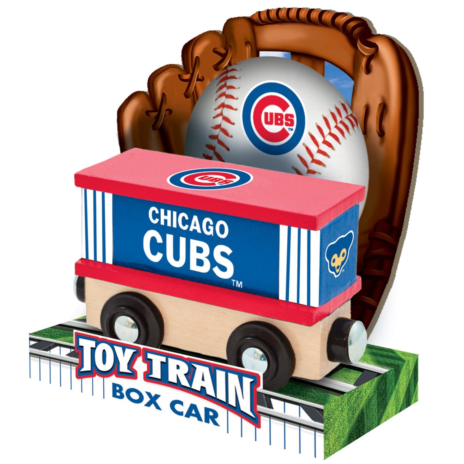 Chicago Cubs Toy Train Box Car - Sports Gifts, Sports Memorabilia, Sports Collectibles, Fan Shop