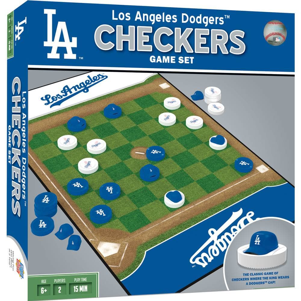 Los Angeles Dodgers Checkers Game