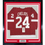 Framed Autographed/Signed Chris Chelios 35x39 Detroit Red Hockey Jersey JSA COA