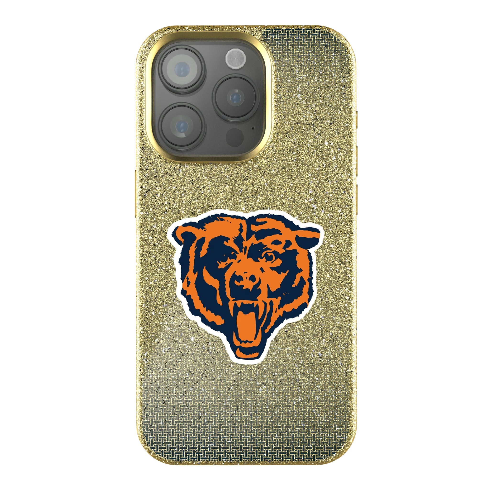 Chicago Bears 1946 Historic Collection Linen Bling Phone Case for Apple iPhone