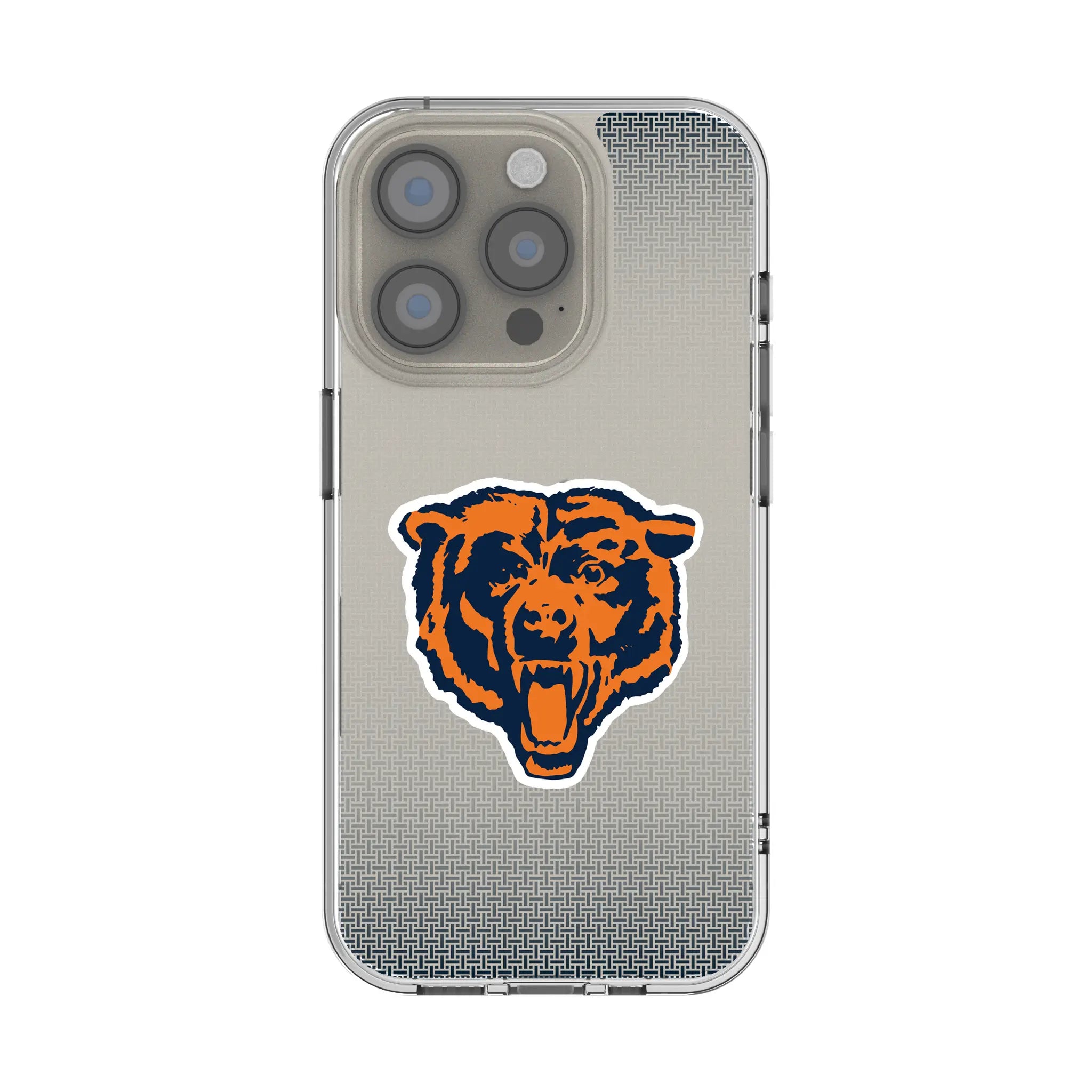 Chicago Bears 1946 Historic Collection Linen Clear Phone Case for Apple iPhone