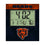 Chicago Bears Color Block Wall Clock
