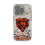 Chicago Bears Confetti Clear Phone Case for Apple iPhone