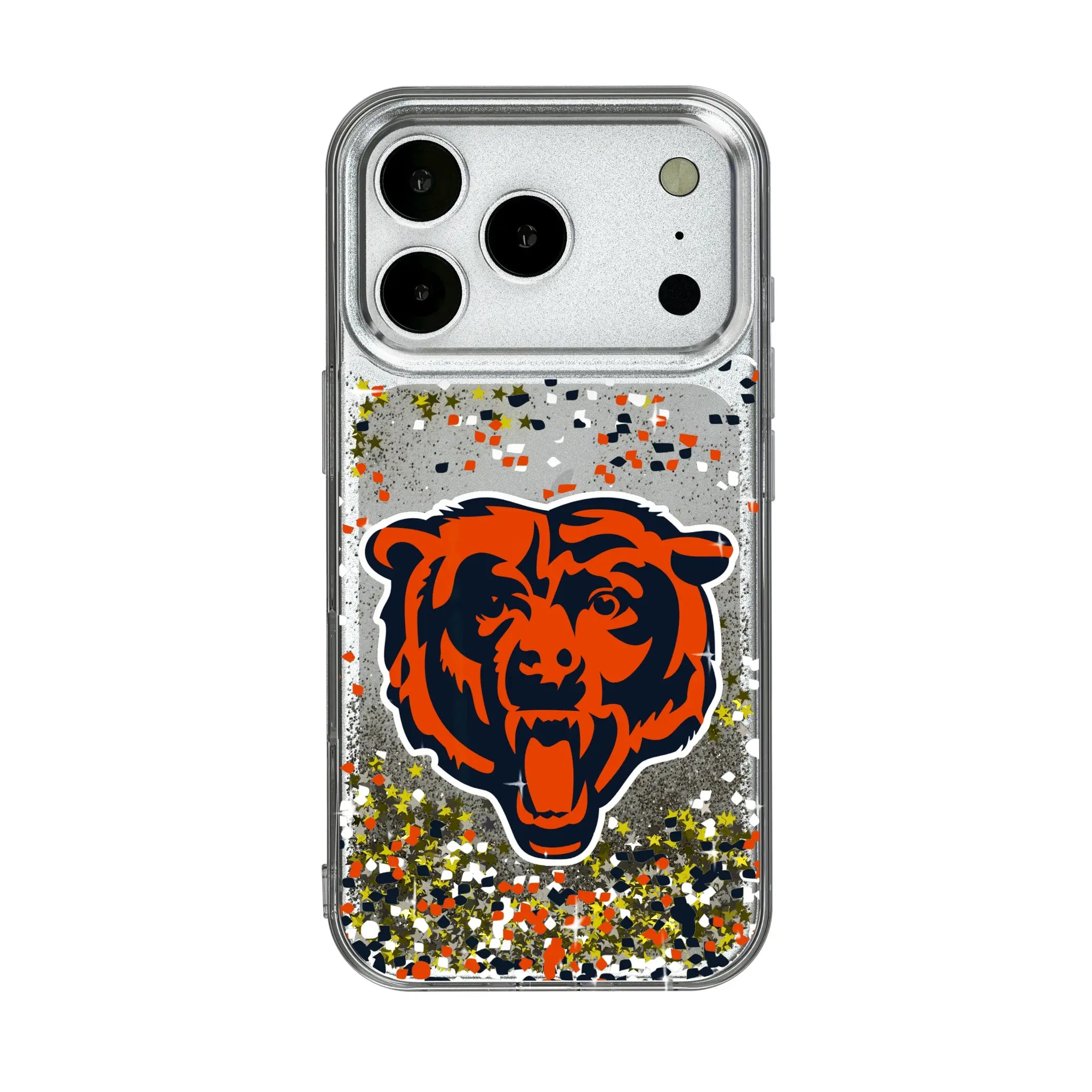 Chicago Bears Confetti Glitter Phone Case