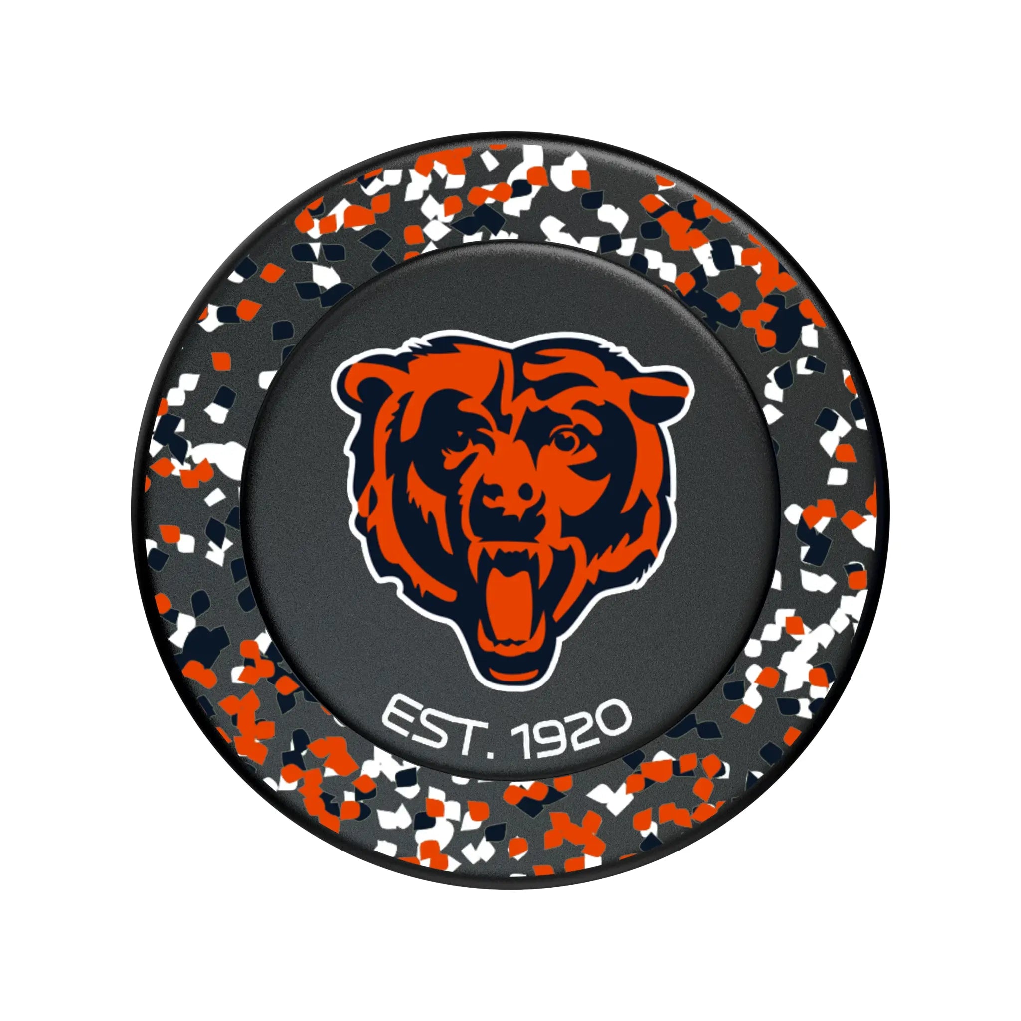 Chicago Bears Confetti PopSockets Magnetic Phone Grip and Stand