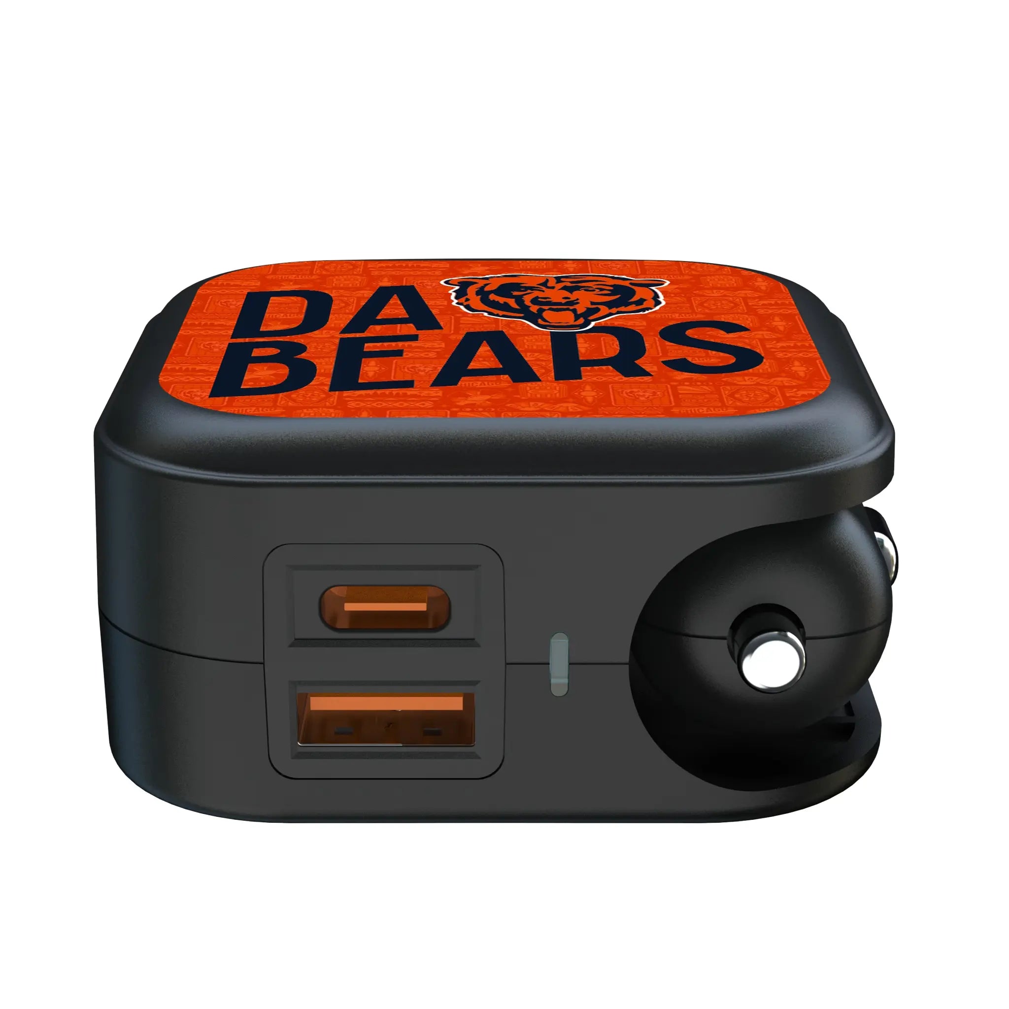 Chicago Bears 2024 Illustrated Limited Edition 2 in 1 USB A/C Charger