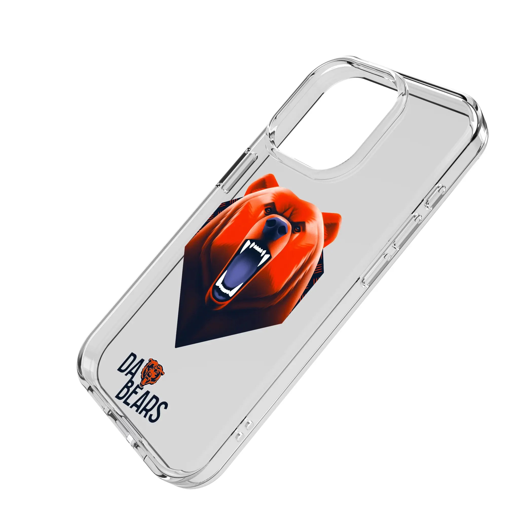 Chicago Bears 2024 Edition Clear Phone Case for Apple iPhone