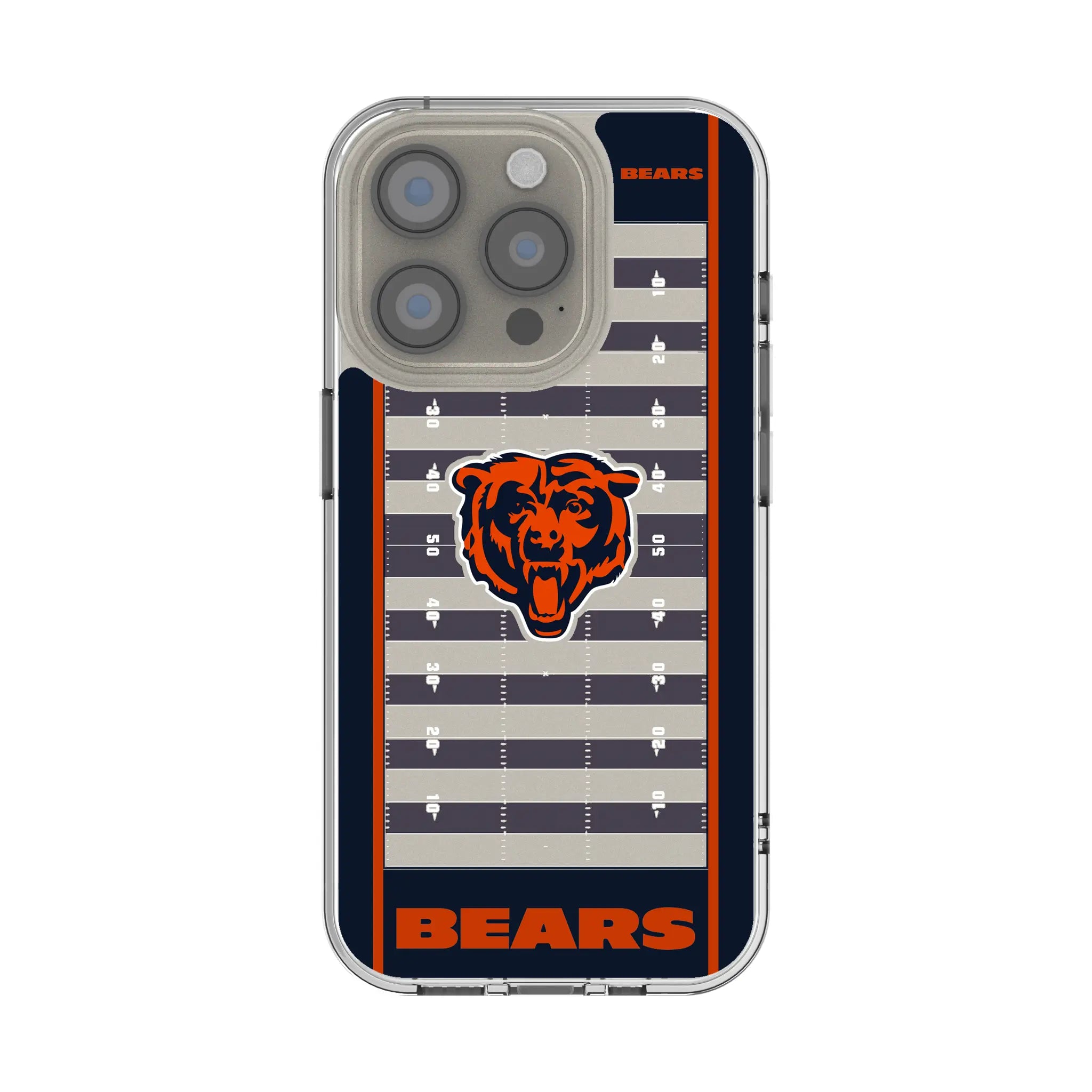 Chicago Bears Field Clear Phone Case for Apple iPhone