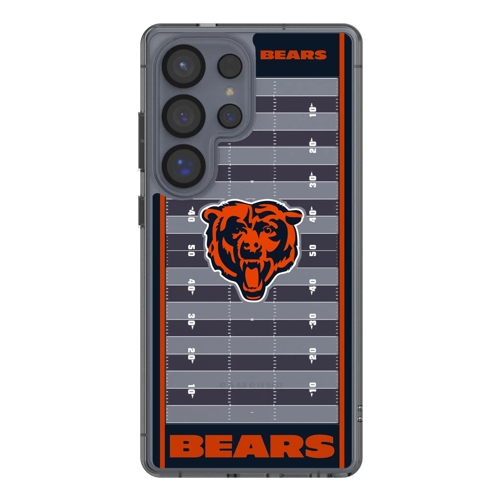 Chicago Bears Field Clear Phone Case for Samsung Galaxy