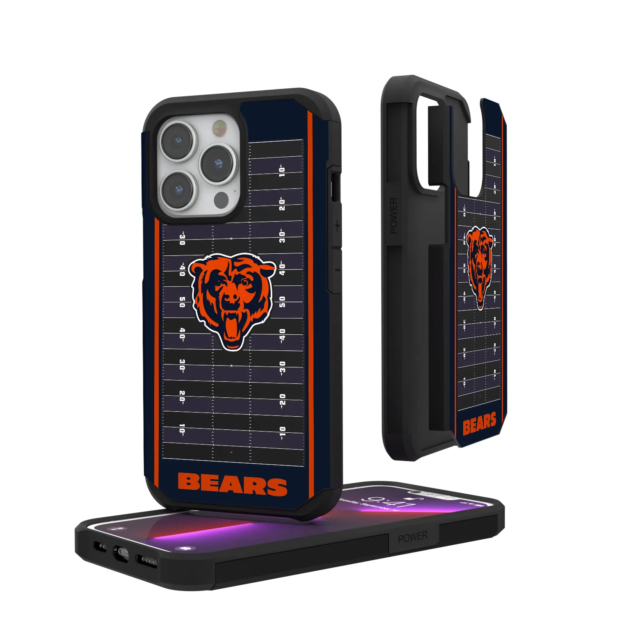Chicago Bears Field Rugged Phone Case