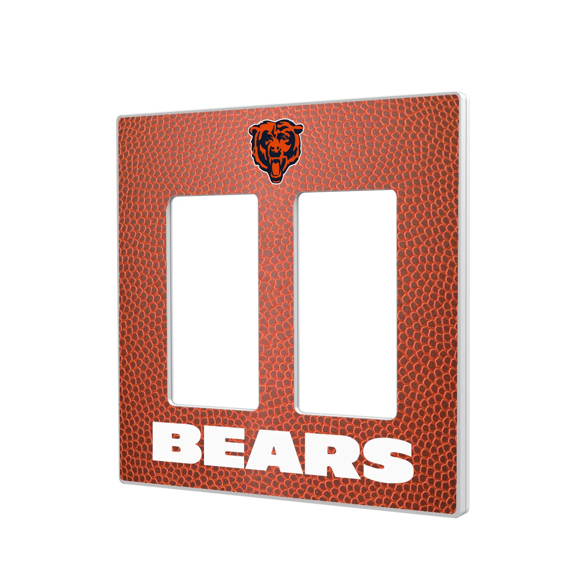 Chicago Bears Football Hidden-Screw Light Switch Plate