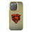 Chicago Bears Linen Bling Phone Case for Apple iPhone