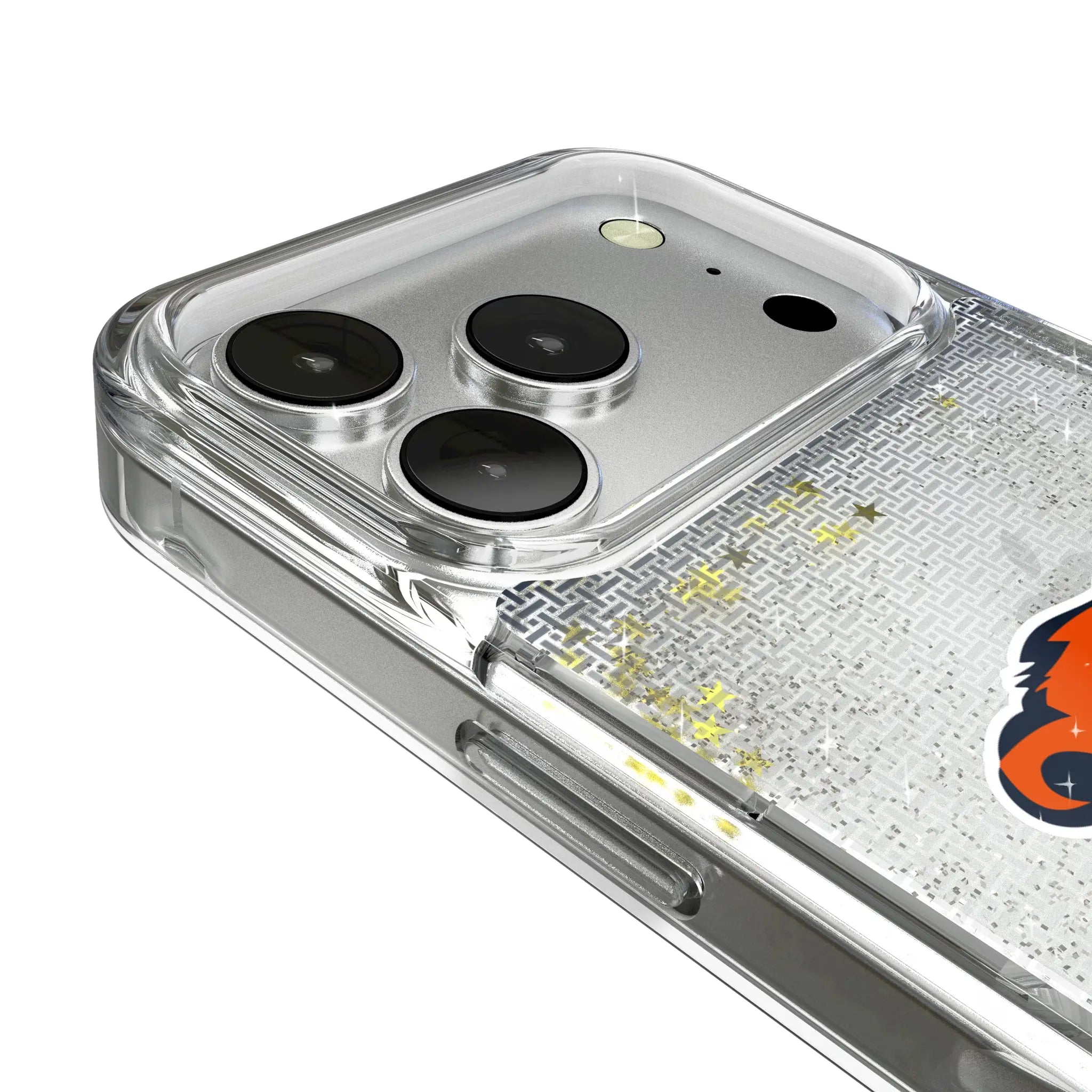 Chicago Bears Linen Glitter Phone Case