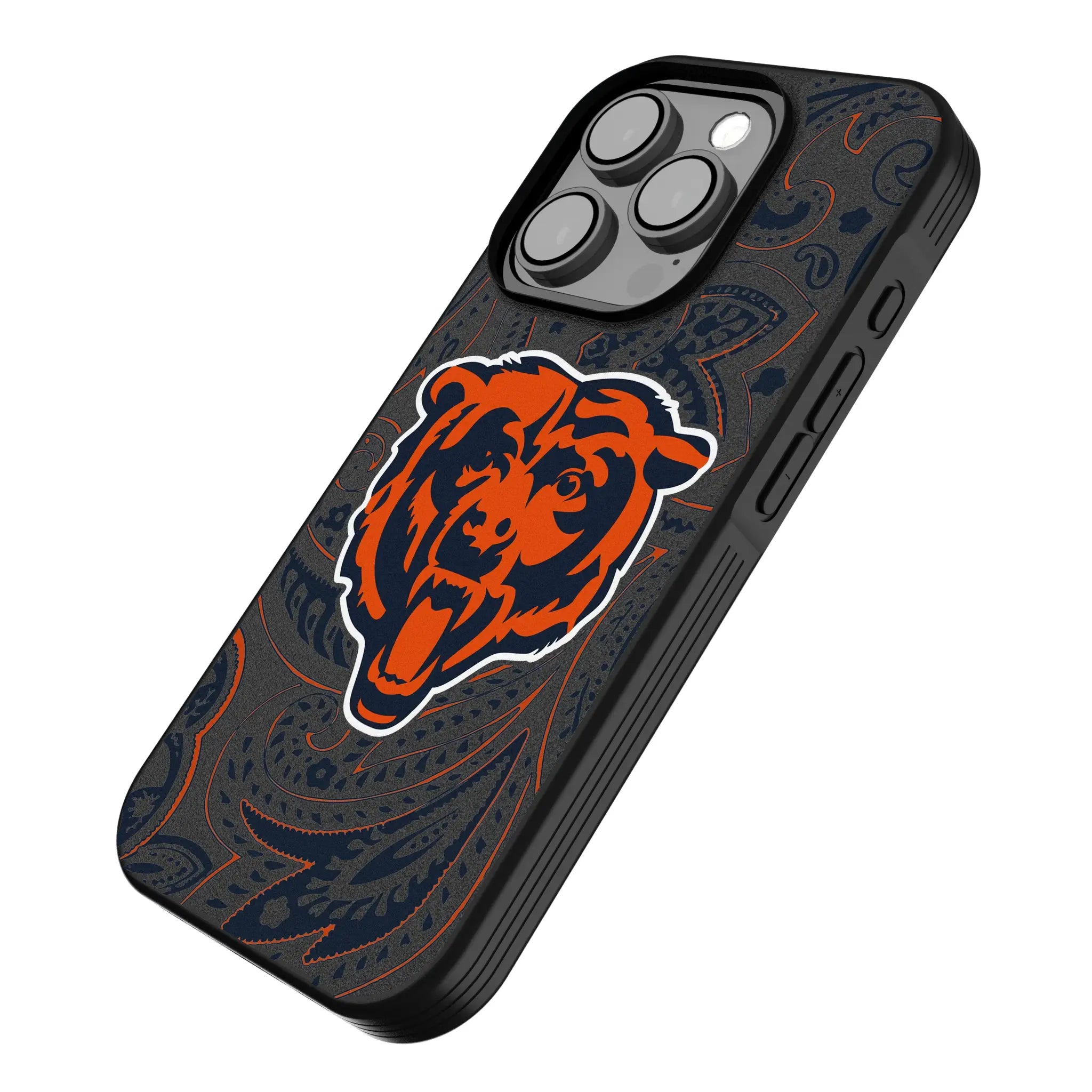 Chicago Bears Paisley Bump Phone Case