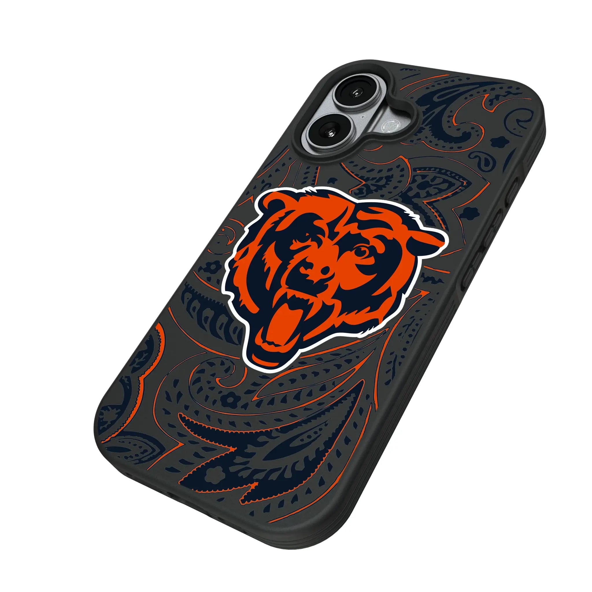 Chicago Bears Paisley Bump Phone Case