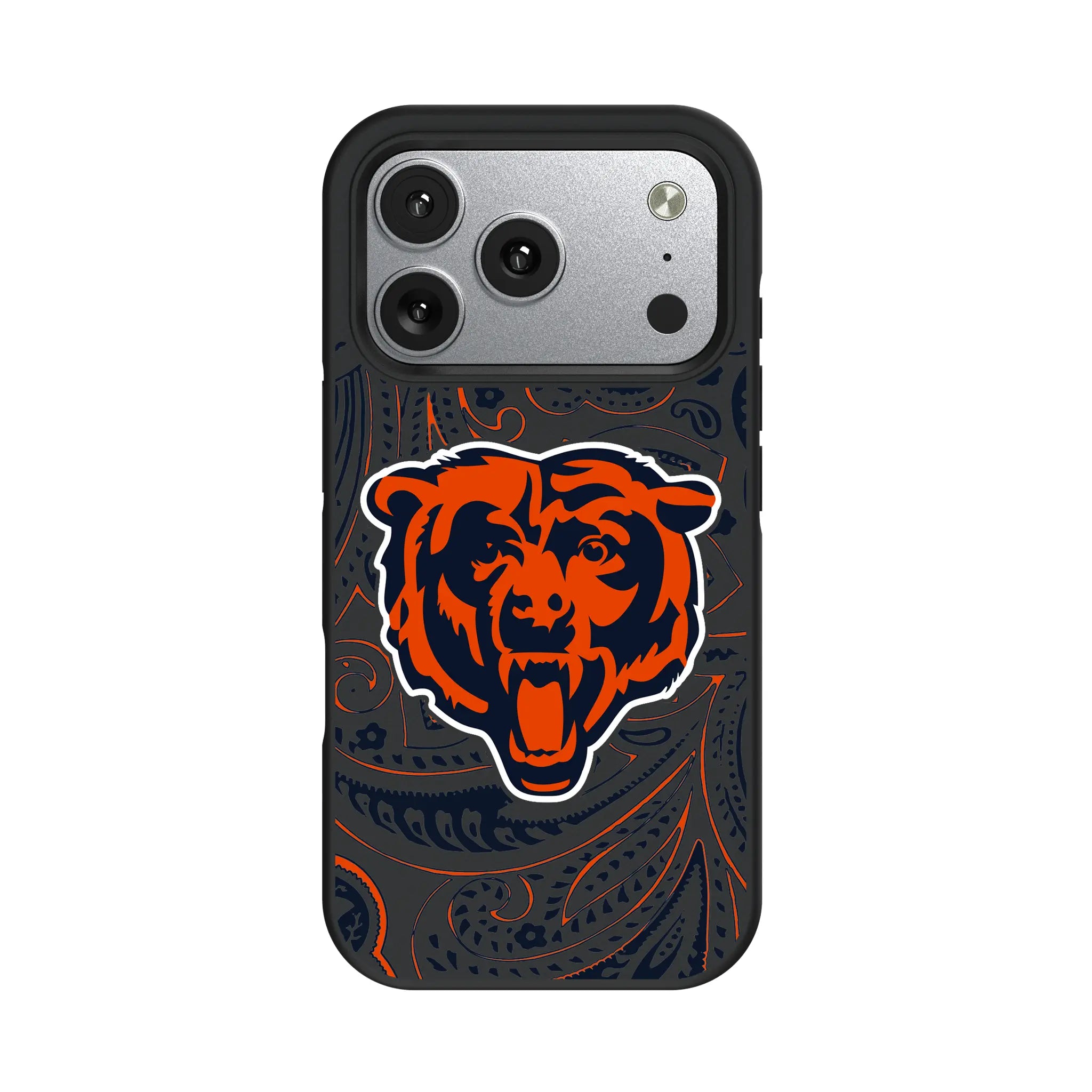 Chicago Bears Paisley Bump Phone Case