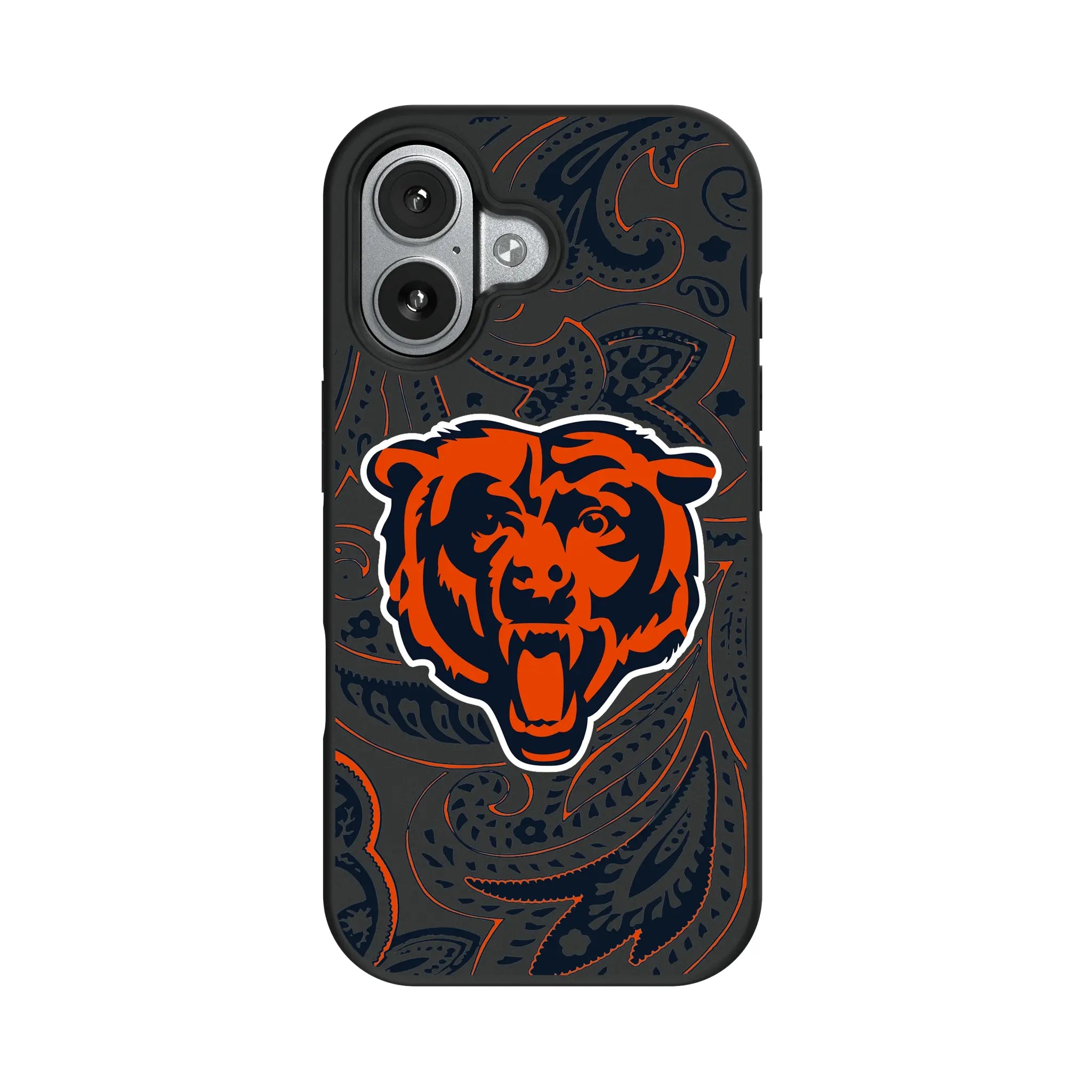 Chicago Bears Paisley Bump Phone Case