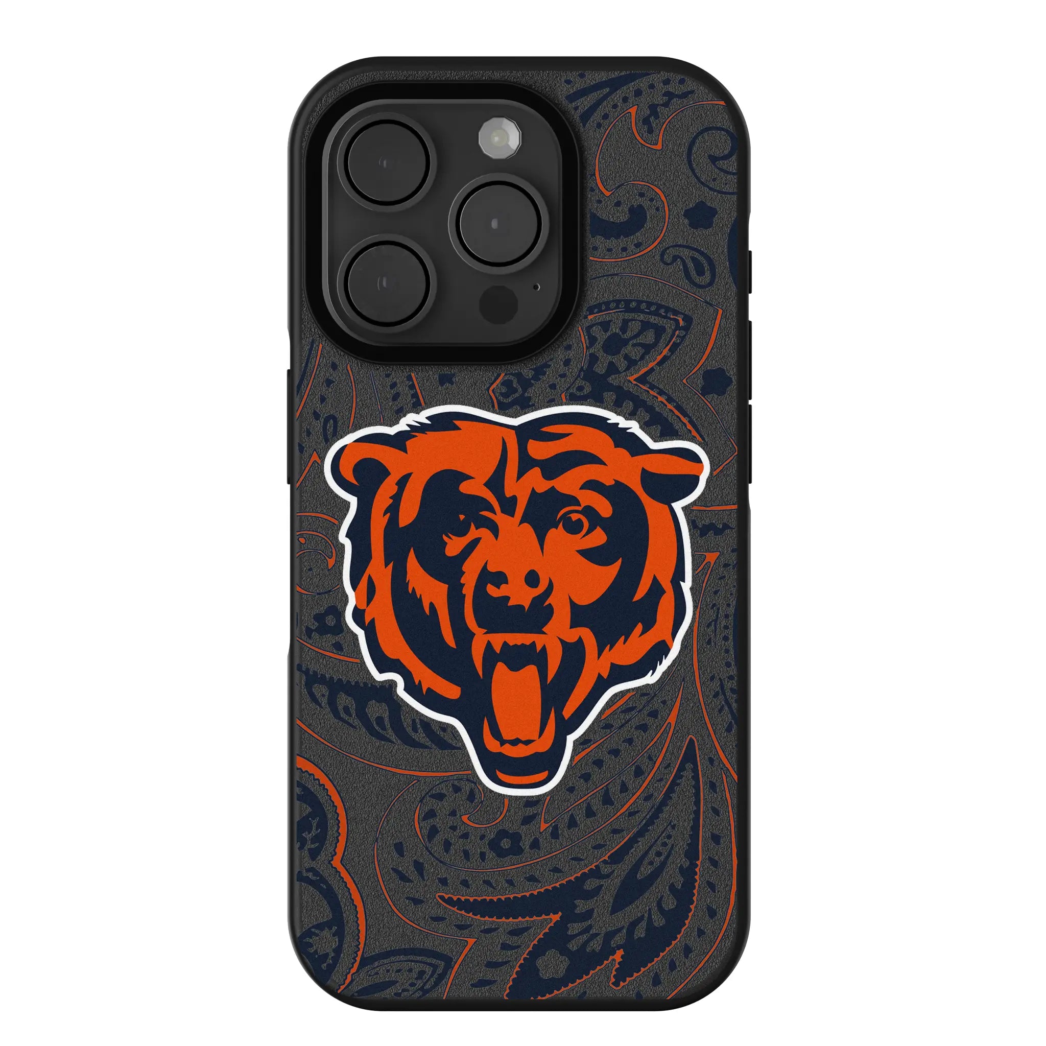 Chicago Bears Paisley Bump Phone Case