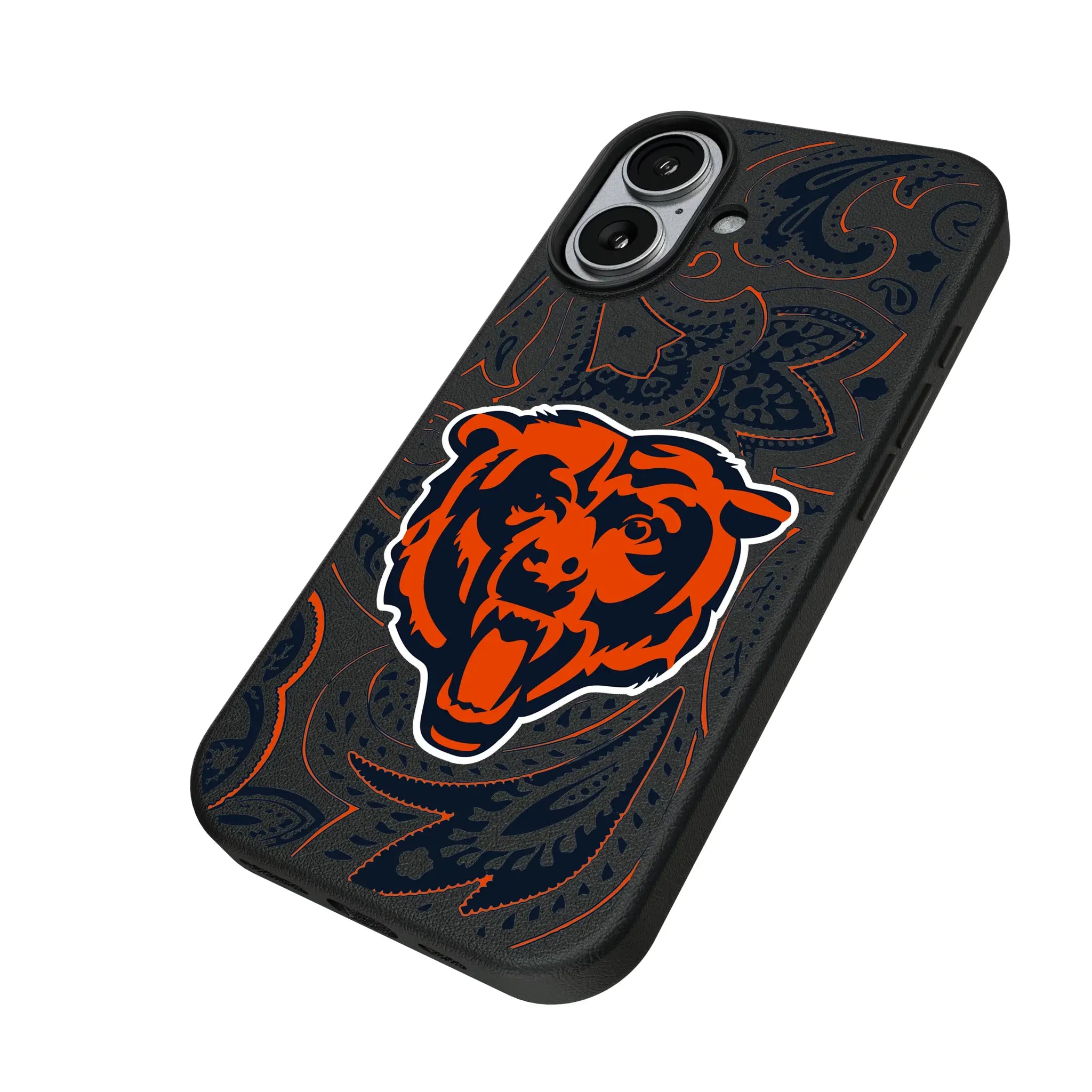 Chicago Bears Paisley MagSafe Compatible Phone Case for Apple iPhone