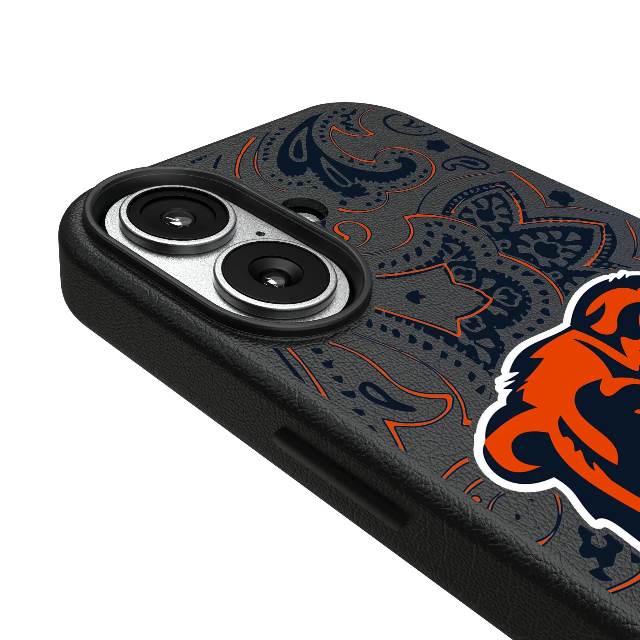 Chicago Bears Paisley MagSafe Compatible Phone Case for Apple iPhone