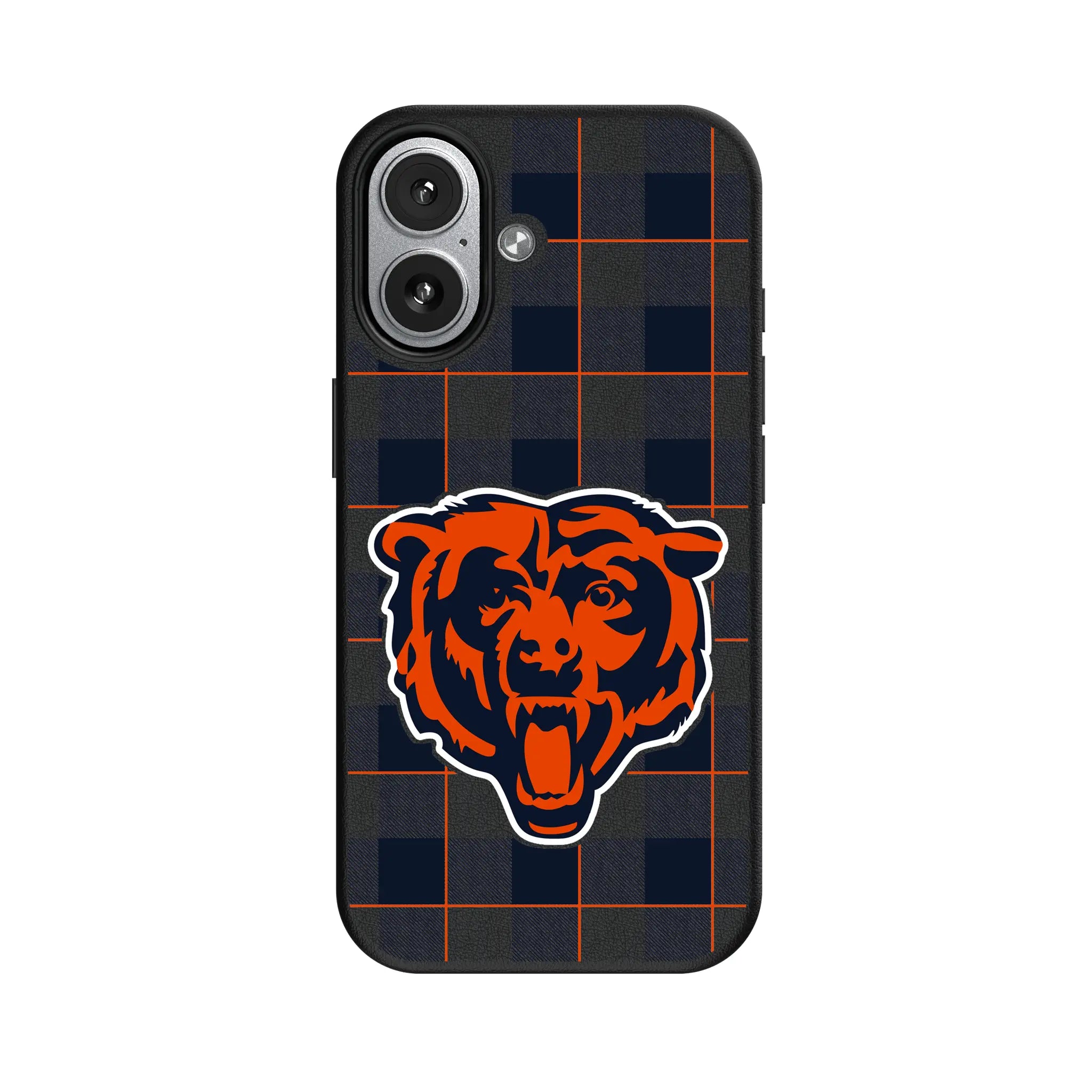 Chicago Bears Plaid MagSafe Compatible Phone Case for Apple iPhone